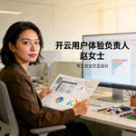 开云用户体验负责人赵女士，专注安全交互设计